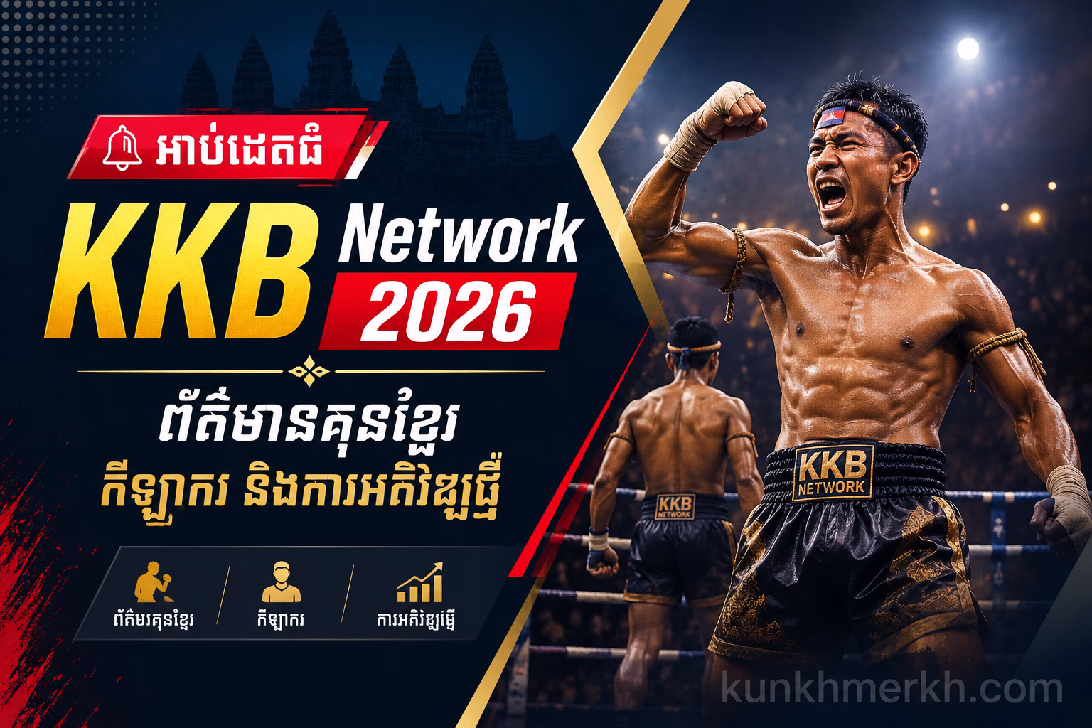 🥊 អាប់ដេតធំ KKB Network 2026 | ព័ត៌មានគុនខ្មែរ កីឡាករ និងការអភិវឌ្ឍថ្មី